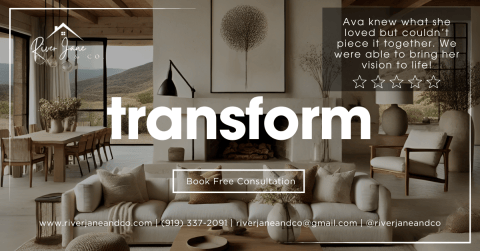 Transform home design ad created by Thrive Marketing