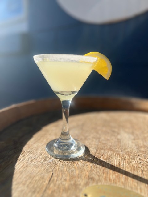 Cocktail photo taken for a client